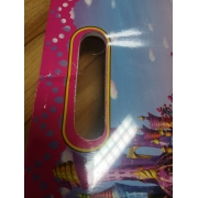 Barbie: All About Princess Giant Coloring book + สติ๊กเกอร์ + สีน้ำ **รบกวนเลื่อนดูสภาพหนังสือก่อนการสั่งซื้อ**